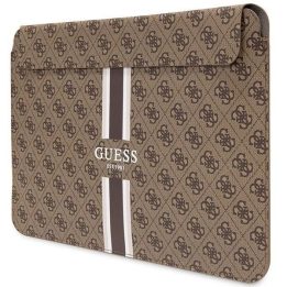 Guess dėklas GUCS16P4RPSW 16 rudas/rudas 4G Printed Stripes