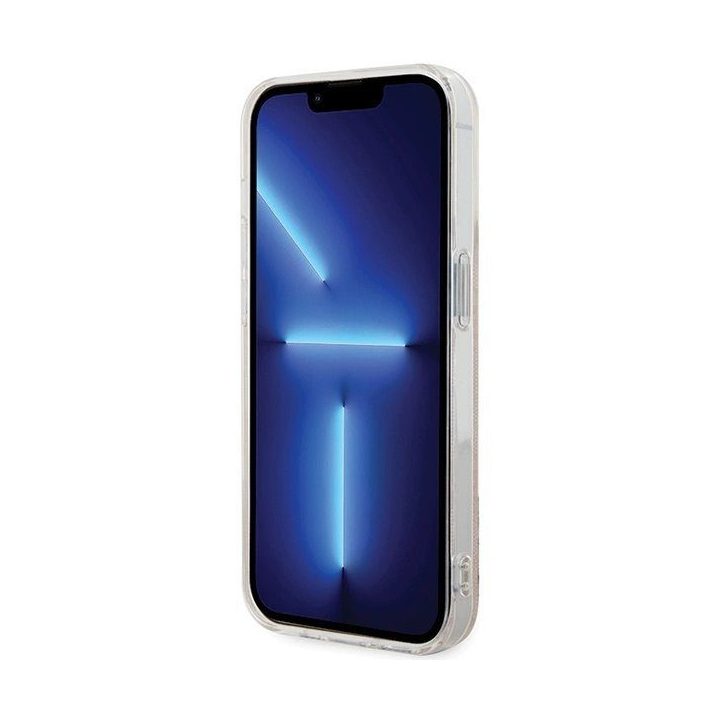 Guess IML 4G MagSafe dėklas iPhone 15 Pro - rožinis