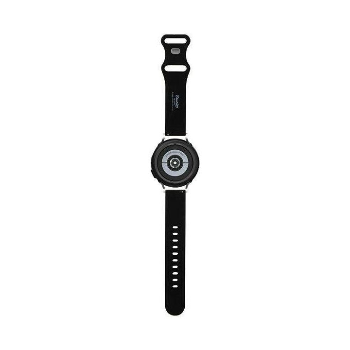 Hello Kitty Silikoninis kačiuko galvos dirželis universalus 20 mm - juodas