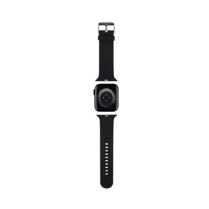 Karl Lagerfeld 3D guminis dirželis Apple Watch 38/40/41 mm - Juodas