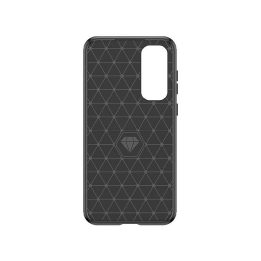Carbon dėklas Samsung Galaxy A35 - juodas