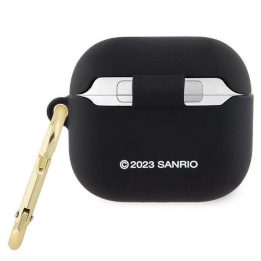 Hello Kitty silikoninis 3D Kitty Head dėklas AirPods 3 - juodas