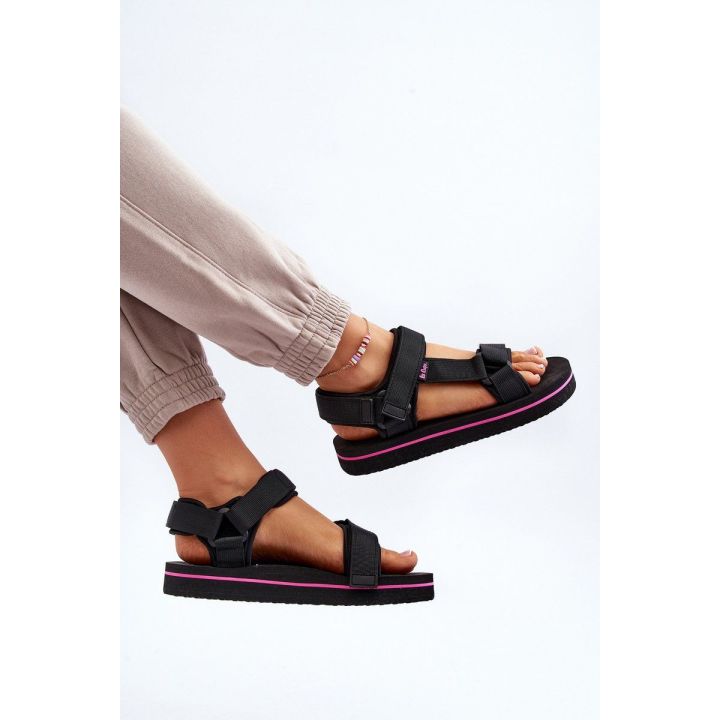 platforminiai sandalai by Lee Cooper LCW 2751L Black