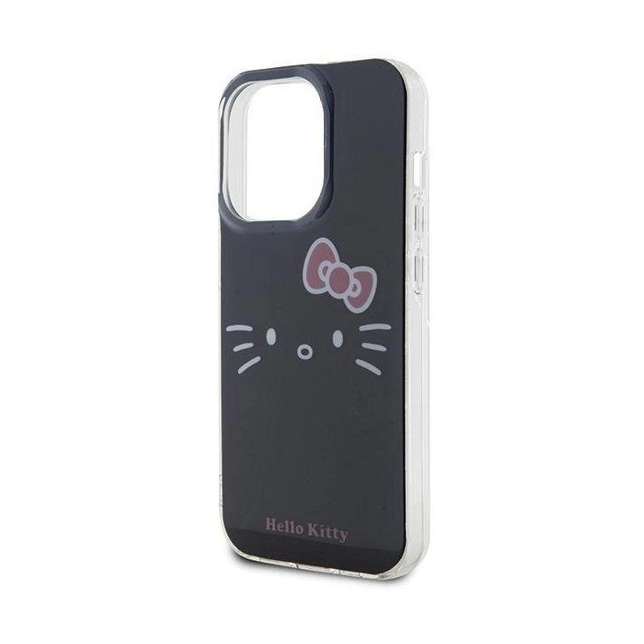 Hello Kitty IML Kitty Face dėklas iPhone 13 Pro Max - juodas