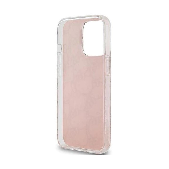 Hello Kitty IML Gradient Electrop Crowded Kitty Head dėklas iPhone 14 Pro - Rožinis