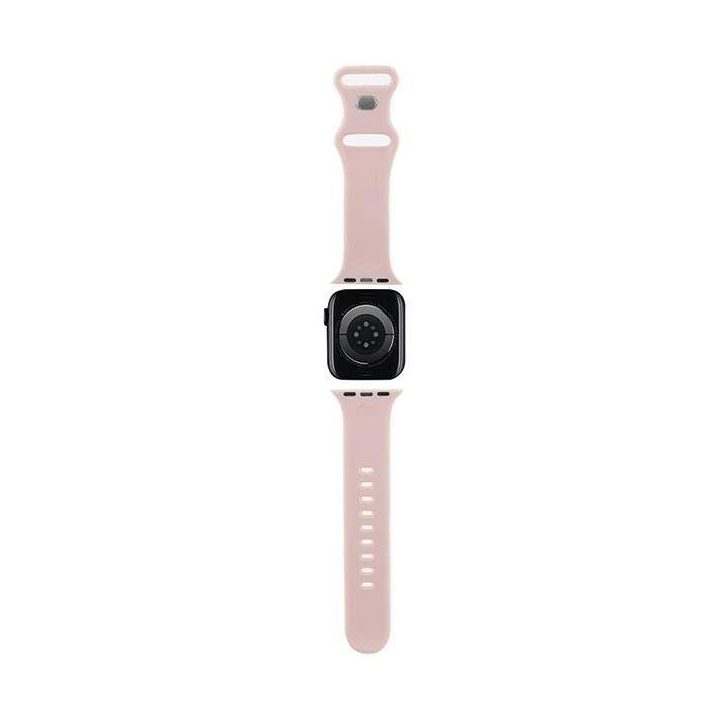 Hello Kitty silikoninis graffiti dirželis, skirtas Apple Watch 38/40/41 mm - Rožinis