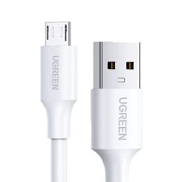 USB - micro USB kabelis US289 2 m - baltas