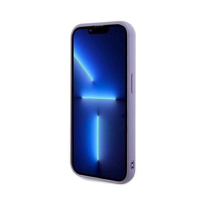 iPhone 13 Pro / 13 - violetinis Guess Sequin Script dėklas