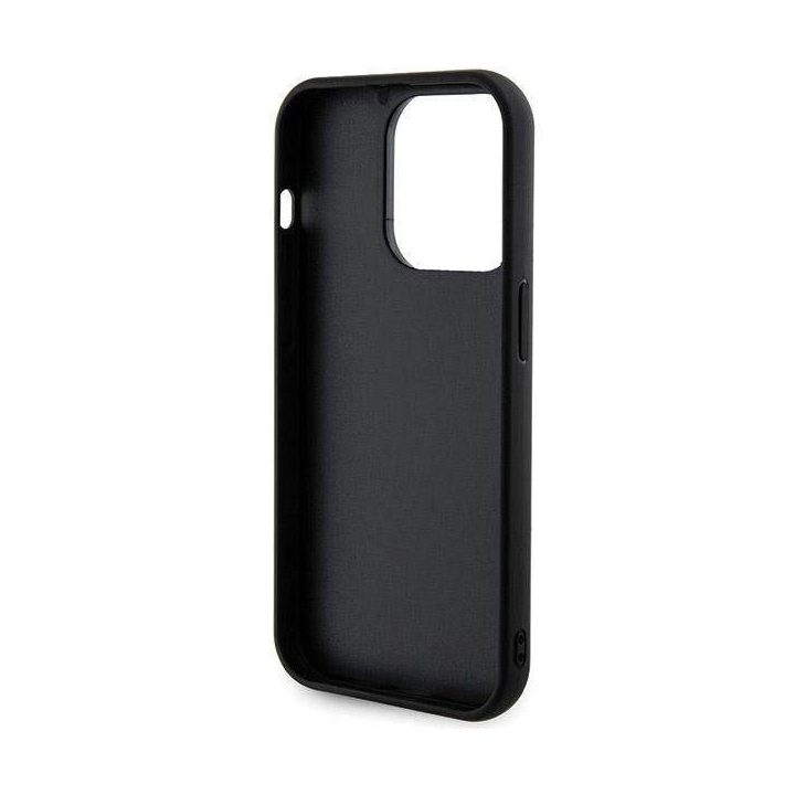 iPhone 13 Pro Max - juodas Guess Sequin Script dėklas