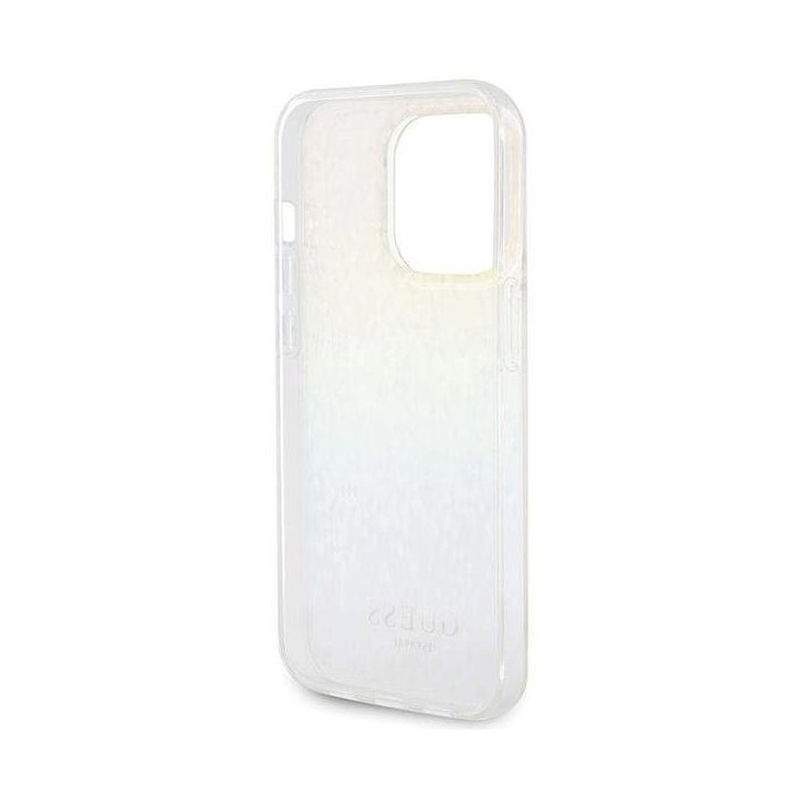 Guess IML Faceted Mirror Disco Iridescent dėklas iPhone 14 Pro Max - įvairiaspalvis