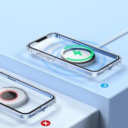metalinių magnetinių žiedų rinkinys išmaniesiems telefonams 2 vnt. rožinės spalvos (JR M3)