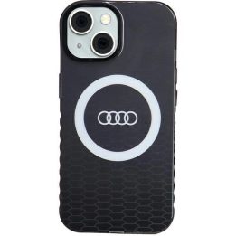 Audi IML Big Logo MagSafe dėklas iPhone 15 / 14 / 13 - juodas