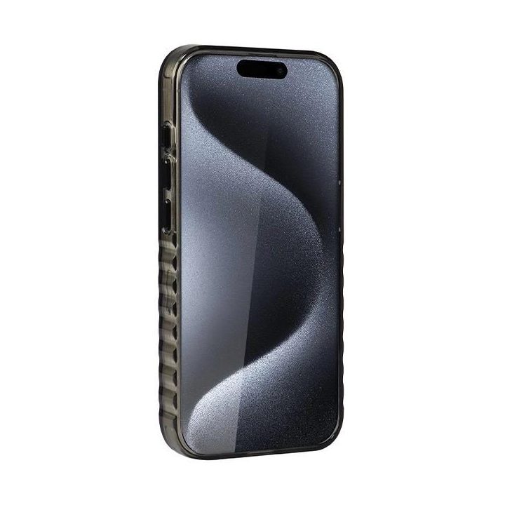 Audi IML Big Logo MagSafe dėklas iPhone 15 Pro - juodas
