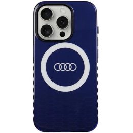 Audi IML Big Logo MagSafe dėklas iPhone 15 Pro - mėlynas