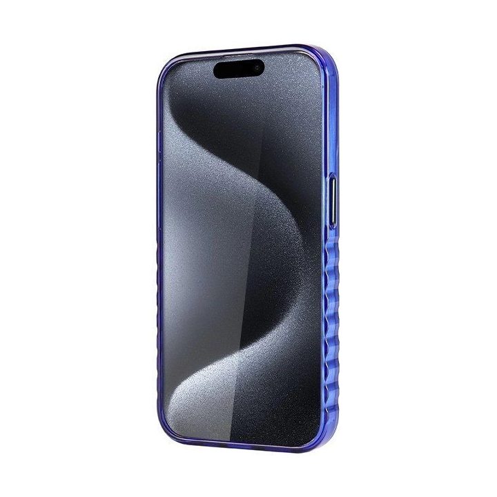 Audi IML Big Logo MagSafe dėklas iPhone 15 Pro - mėlynas