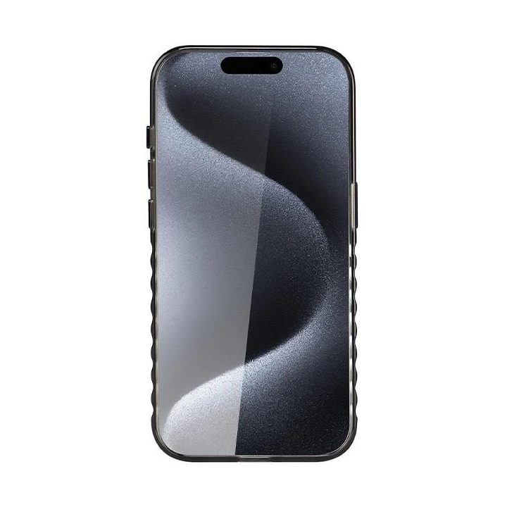 Audi IML Big Logo MagSafe dėklas iPhone 15 Pro Max - juodas