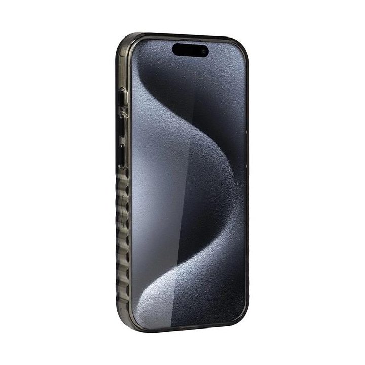 Audi IML Big Logo MagSafe dėklas iPhone 15 Pro Max - juodas