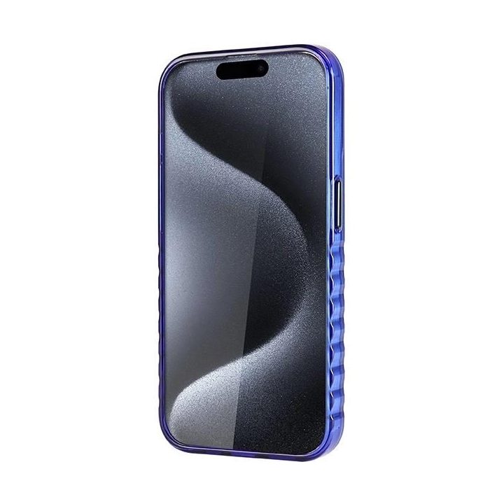 Audi IML IML Big Logo MagSafe dėklas iPhone 15 Pro Max - mėlynas