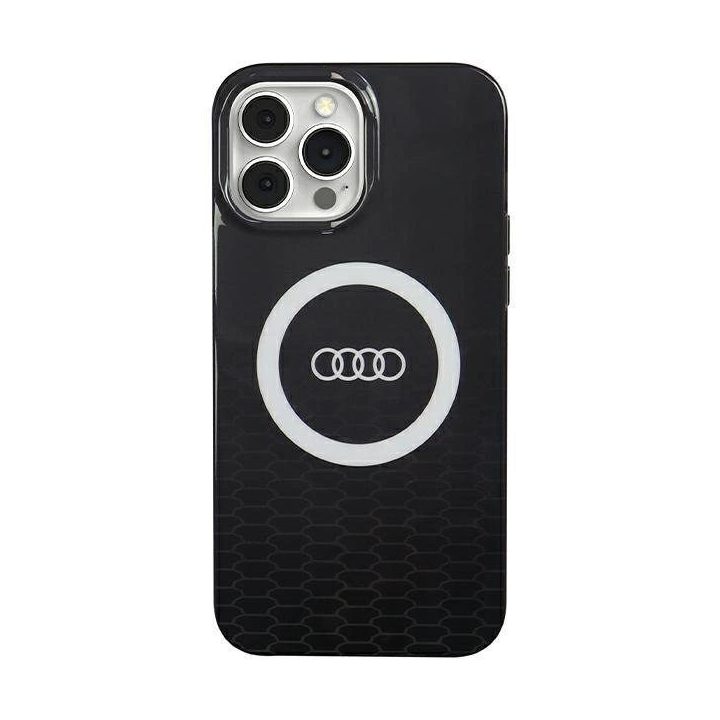 Audi IML Big Logo MagSafe dėklas iPhone 13 Pro / 13 - juodas