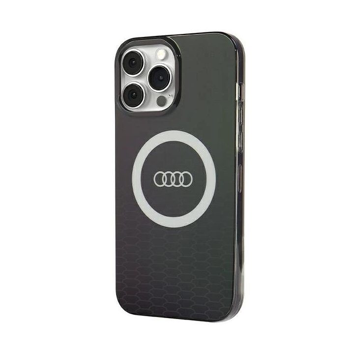 Audi IML Big Logo MagSafe dėklas iPhone 13 Pro / 13 - juodas