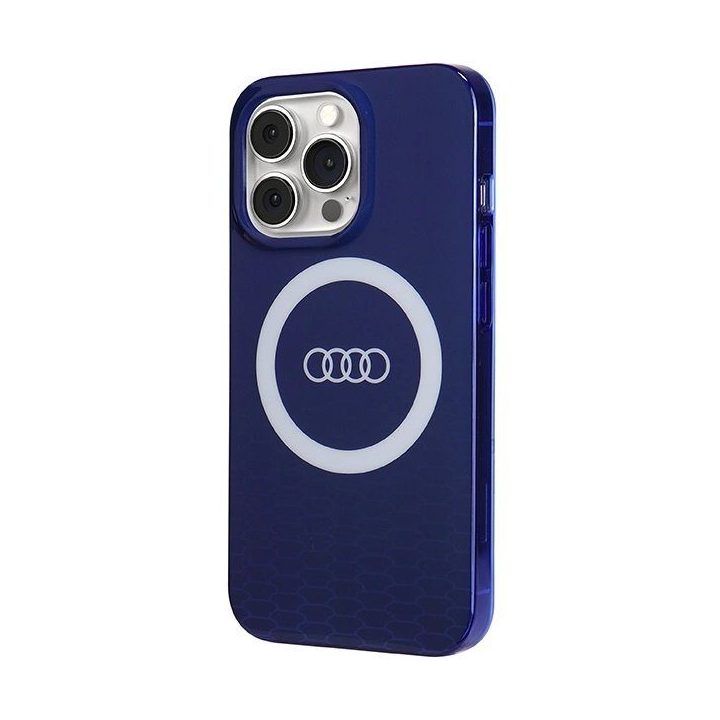 Audi IML Big Logo MagSafe dėklas iPhone 13 Pro / 13 - mėlynas
