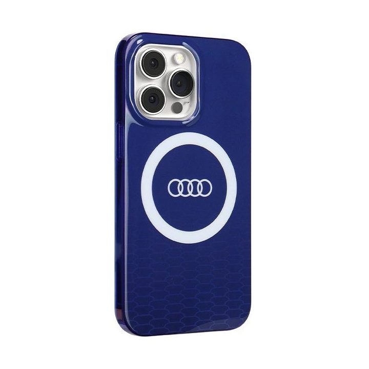 Audi IML Big Logo MagSafe dėklas iPhone 13 Pro / 13 - mėlynas