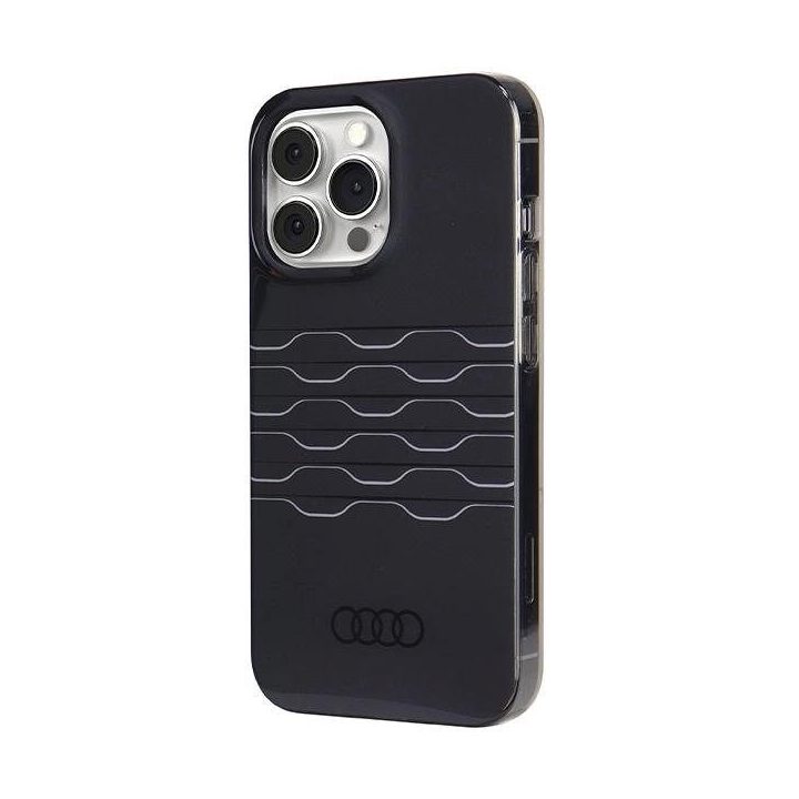 Audi IML MagSafe dėklas iPhone 13 Pro / 13 - juodas
