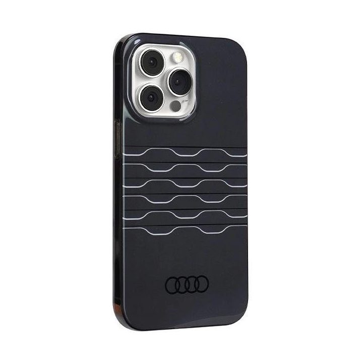 Audi IML MagSafe dėklas iPhone 13 Pro / 13 - juodas