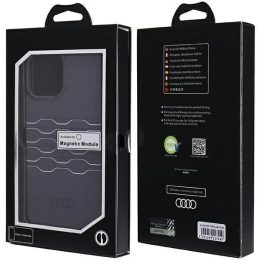 Audi IML MagSafe dėklas iPhone 13 Pro Max - juodas