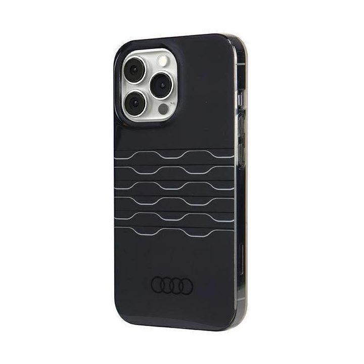 Audi IML MagSafe dėklas iPhone 13 Pro Max - juodas