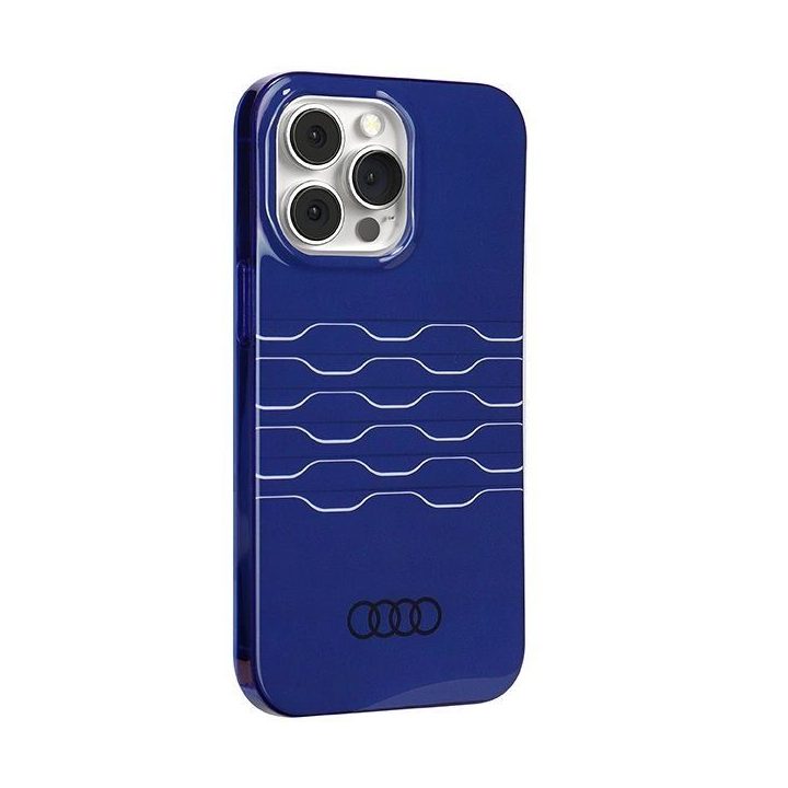 Audi IML MagSafe dėklas iPhone 13 Pro Max - mėlynas