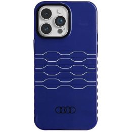 Audi IML MagSafe dėklas iPhone 14 Pro Max - mėlynas