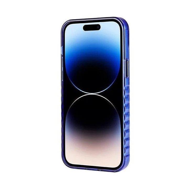 Audi IML MagSafe dėklas iPhone 14 Pro Max - mėlynas