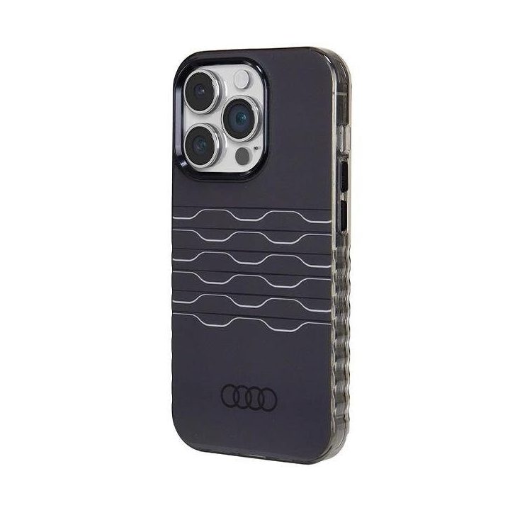 Audi IML MagSafe dėklas iPhone 14 Pro - juodas