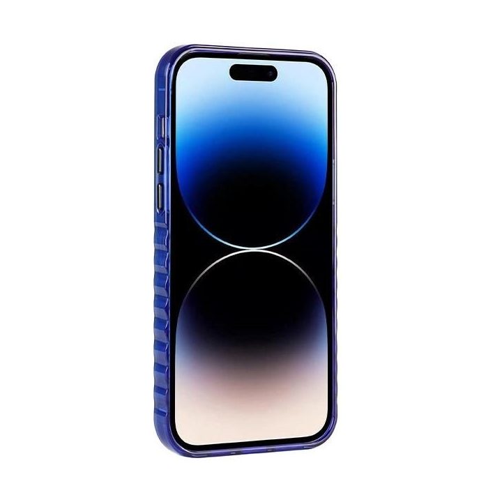 Audi IML MagSafe dėklas iPhone 14 Pro - mėlynas