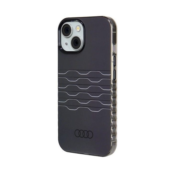 Audi IML MagSafe dėklas iPhone 15 / 14 / 13 - juodas