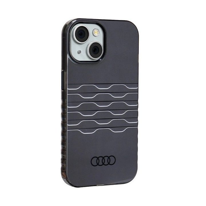 Audi IML MagSafe dėklas iPhone 15 / 14 / 13 - juodas