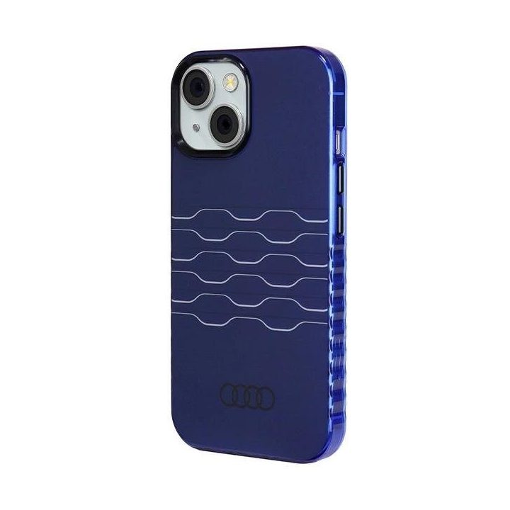 Audi IML MagSafe dėklas iPhone 15 / 14 / 13 - mėlynas