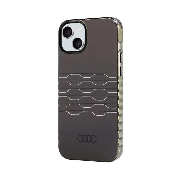 Audi IML MagSafe dėklas iPhone 15 Plus / 14 Plus - juodas