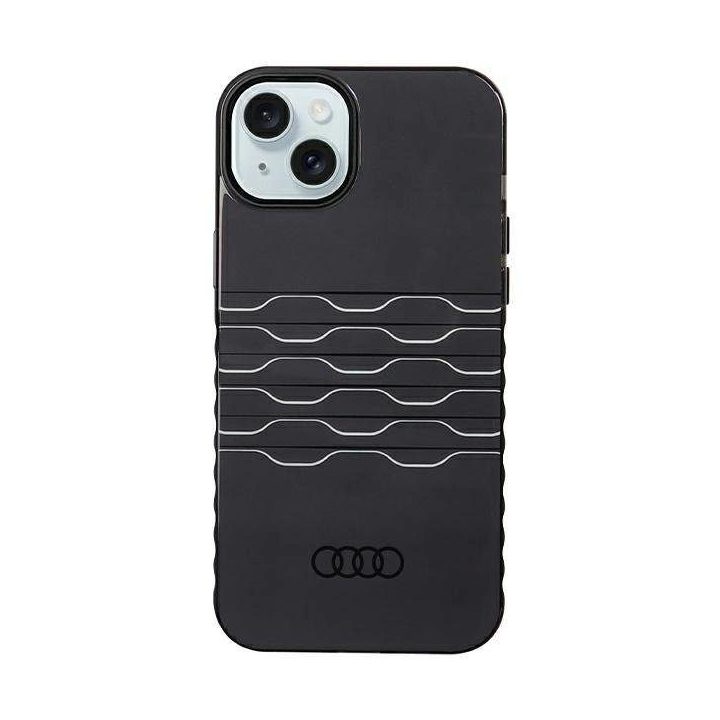 Audi IML MagSafe dėklas iPhone 15 Plus / 14 Plus - juodas