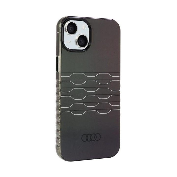 Audi IML MagSafe dėklas iPhone 15 Plus / 14 Plus - juodas