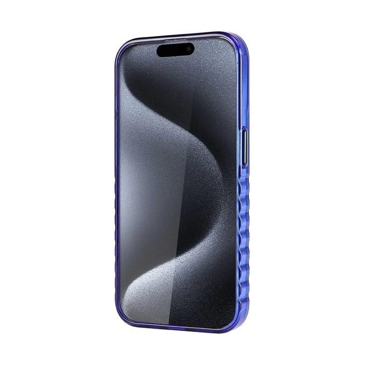 Audi IML MagSafe dėklas iPhone 15 Pro Max - mėlynas