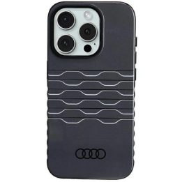 Audi IML MagSafe dėklas iPhone 15 Pro - juodas