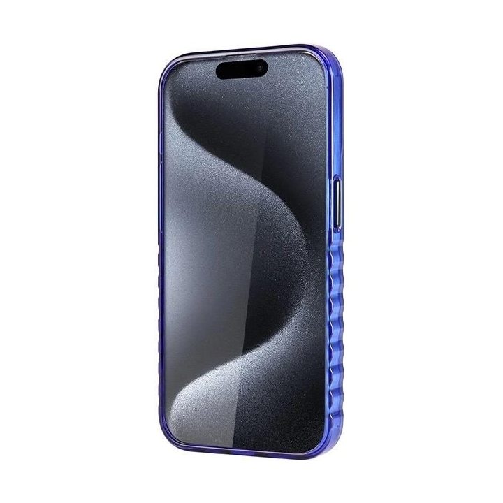 Audi IML MagSafe dėklas iPhone 15 Pro - mėlynas