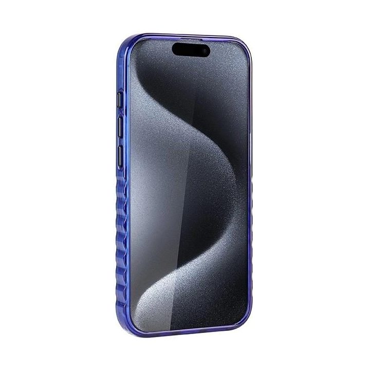 Audi IML MagSafe dėklas iPhone 15 Pro - mėlynas
