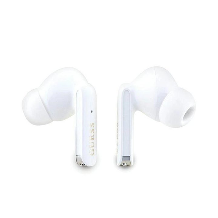 Guess Glitter Gradient TWS Bluetooth ausinės su prijungimo stotimi - aukso spalvos