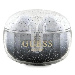 Guess Glitter Gradient TWS Bluetooth ausinės su doko stotimi - juodos spalvos