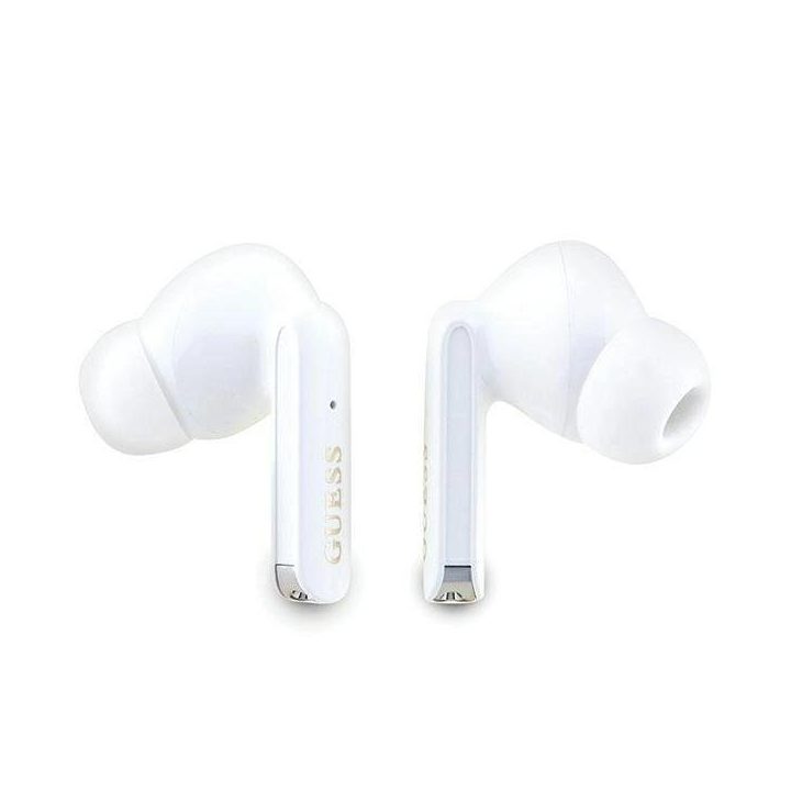 Guess Glitter Gradient TWS Bluetooth ausinės su doko stotimi - juodos spalvos