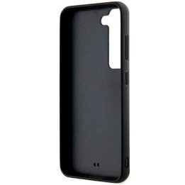 Karl Lagerfeld 3D Rubber Glitter Logo dėklas Samsung Galaxy S23+ - juodas