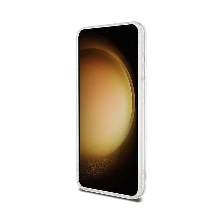 Karl Lagerfeld IML Ikonik MagSafe dėklas Samsung Galaxy S23 - skaidrus